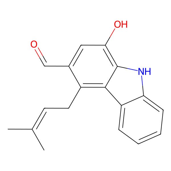 2D Structure of Clausine D