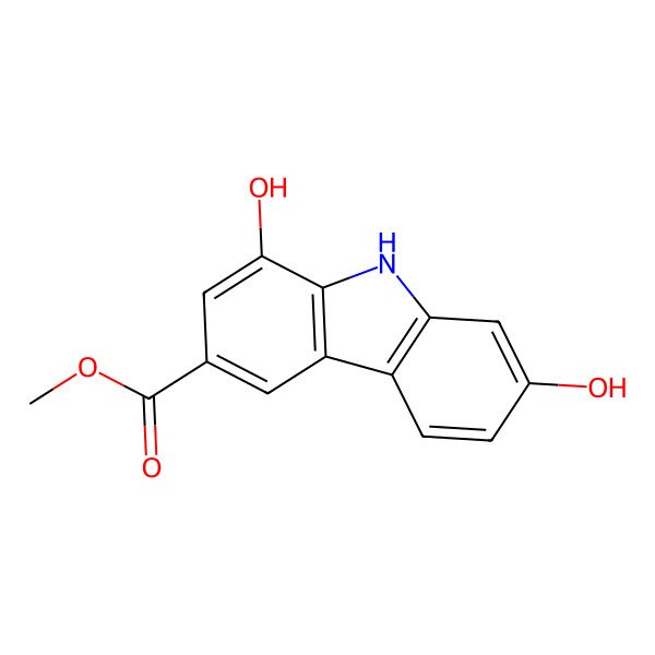 2D Structure of Clausine R