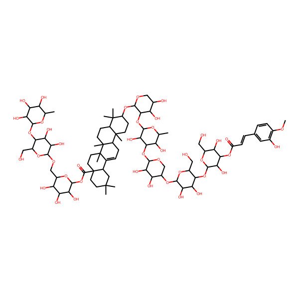 2D Structure of Clematernoside B