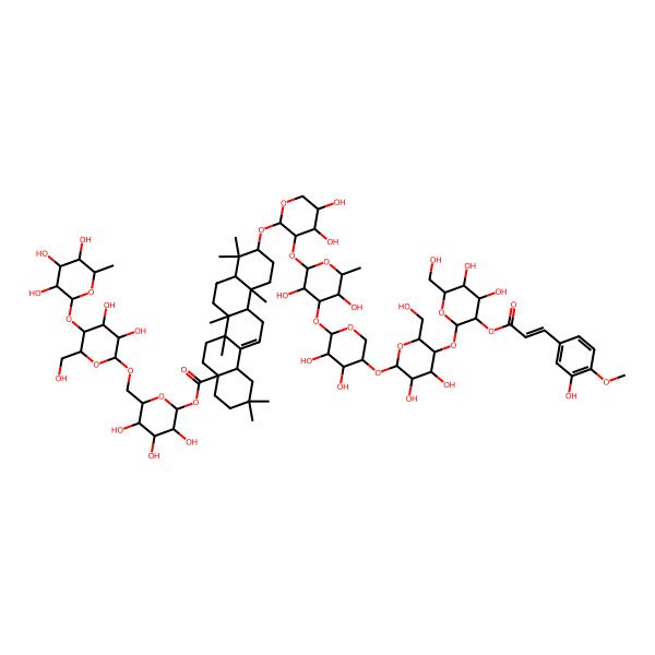 2D Structure of Clematernoside C