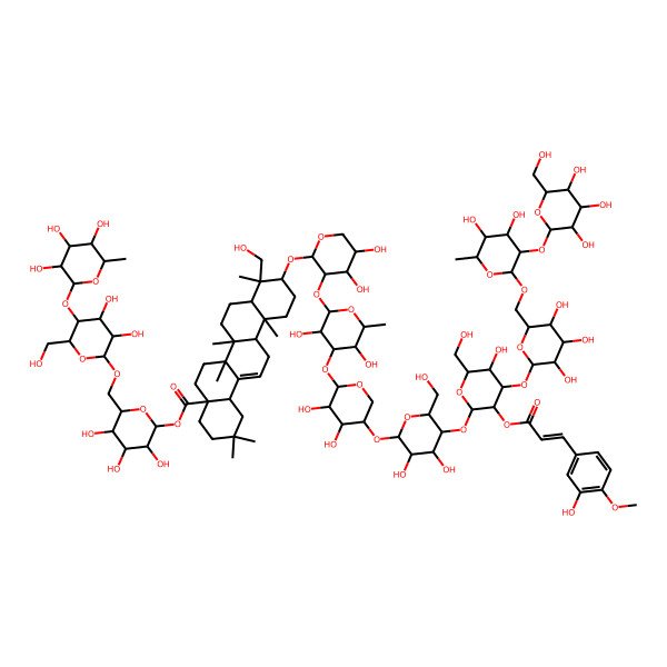 2D Structure of Clematochinenoside A