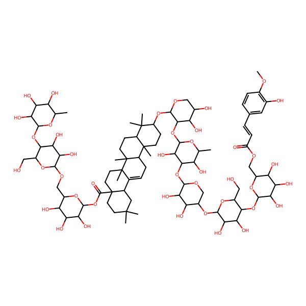 2D Structure of Clematochinenoside F