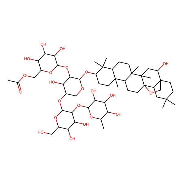2D Structure of Clethroidoside E 2D Structure of Clethroidoside E
