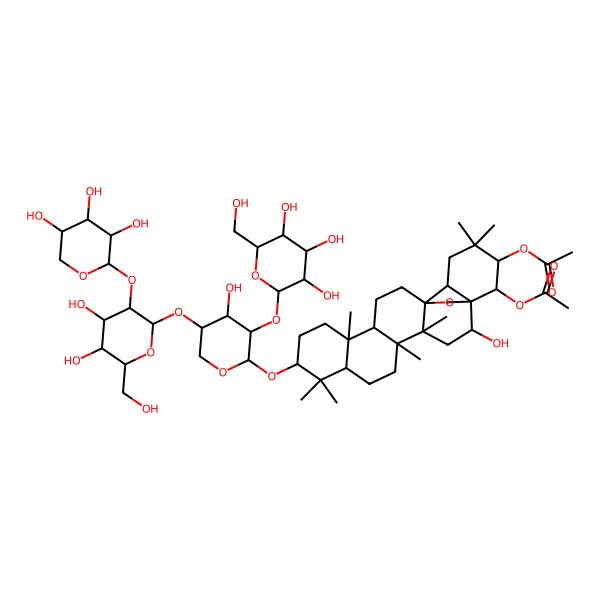 2D Structure of clethroidoside F 2D Structure of clethroidoside F