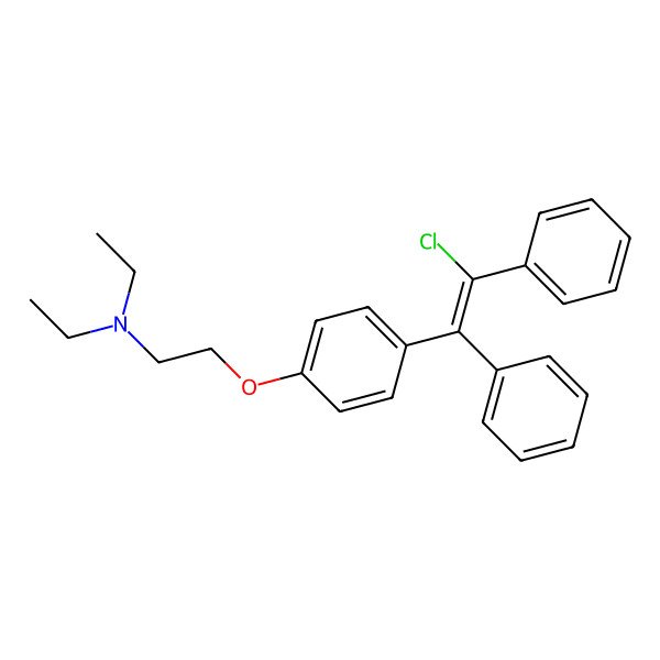 2D Structure of Clomifene 2D Structure of Clomifene