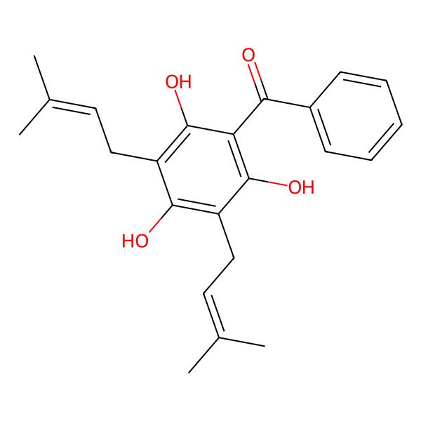 2D Structure of Clusiaphenone B 2D Structure of Clusiaphenone B