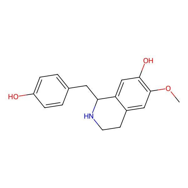 2D Structure of Coclaurine