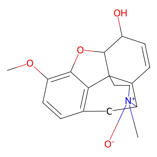 2D Structure of Codeine N-oxide 2D Structure of Codeine N-oxide