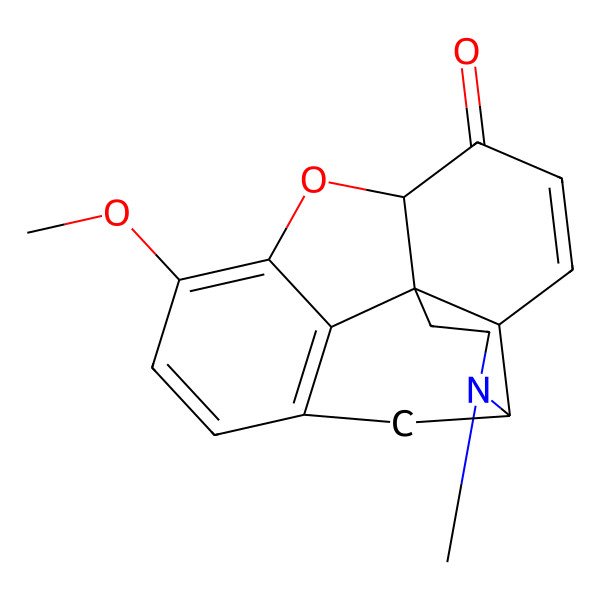 2D Structure of Codeinone