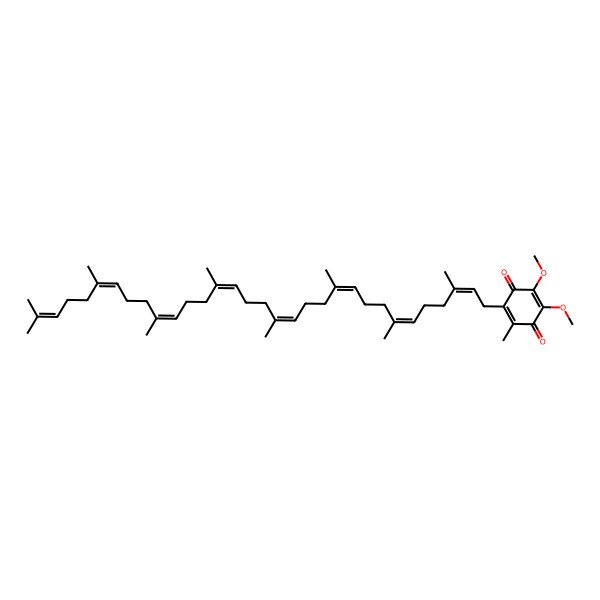 2D Structure of Ubiquinone 8