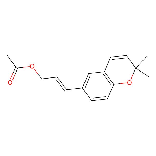 2D Structure of Colpuchol acetate