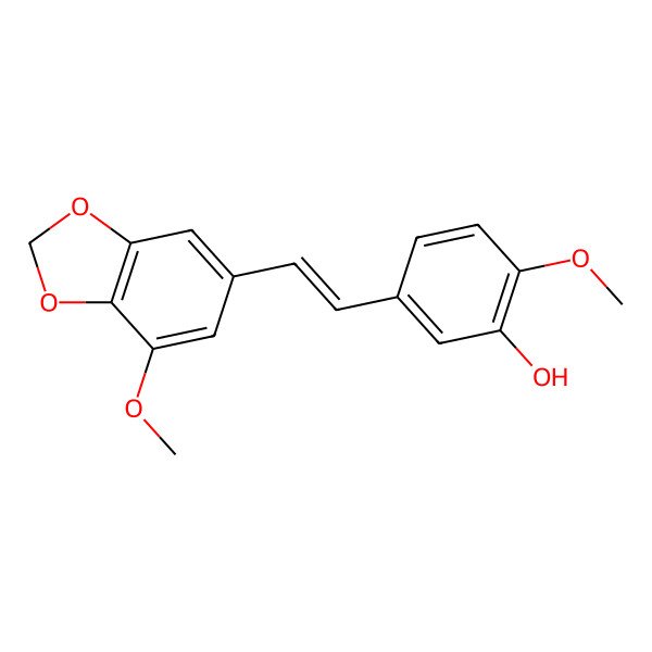 2D Structure of Combretastatin A-2