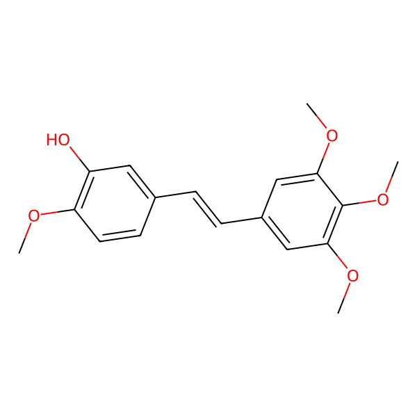 2D Structure of Combretastatin A4