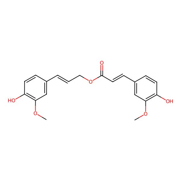 2D Structure of Coniferyl ferulate