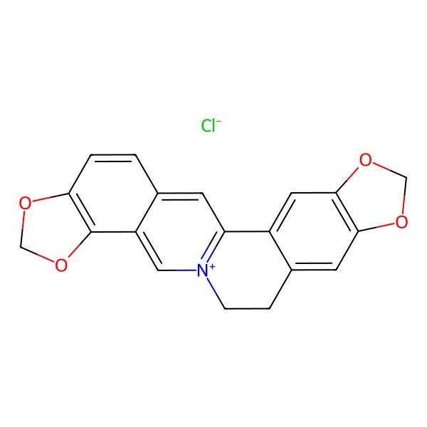2D Structure of Coptisine chloride