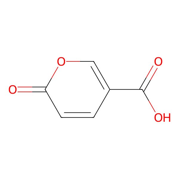 2D Structure of Coumalic acid