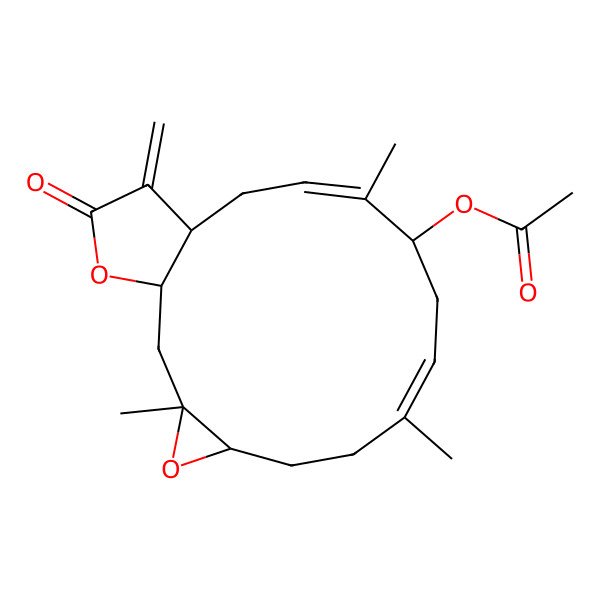 2D Structure of Crassocolide F