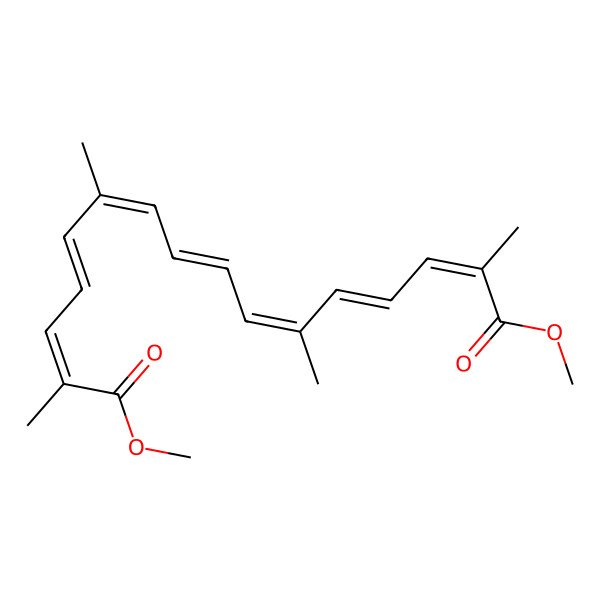 2D Structure of Crocetin dimethyl ester 2D Structure of Crocetin dimethyl ester