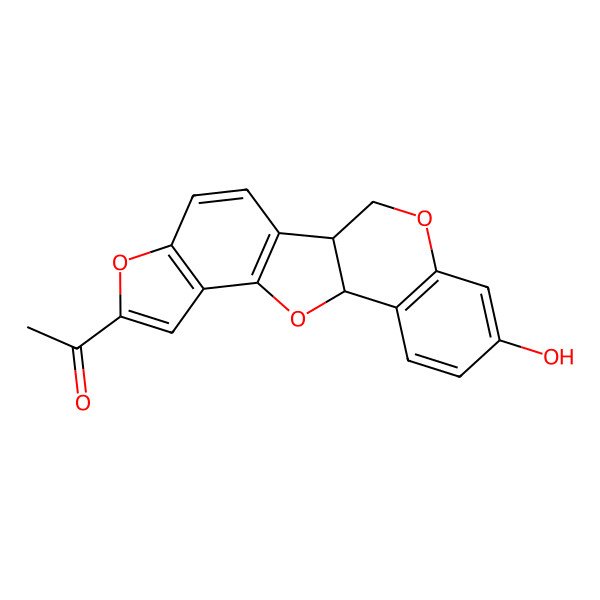 2D Structure of Crotafuran B 2D Structure of Crotafuran B