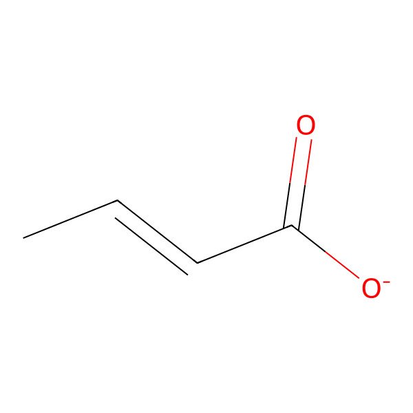 2D Structure of Crotonate