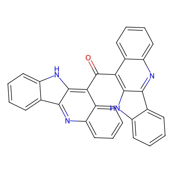 2D Structure of bis(10H-indolo[3,2-b]quinolin-11-yl)methanone