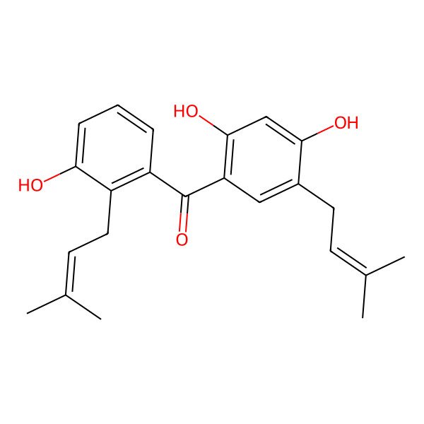 2D Structure of Cudraphenone B