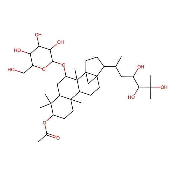 2D Structure of Cumingianoside B