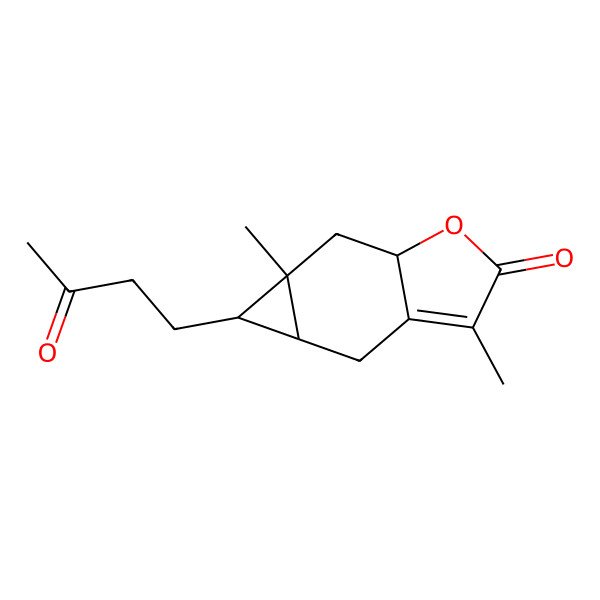 2D Structure of Curcumenolactone B