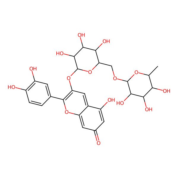 2D Structure of cyanidin 3-O-rutinoside betaine 2D Structure of cyanidin 3-O-rutinoside betaine