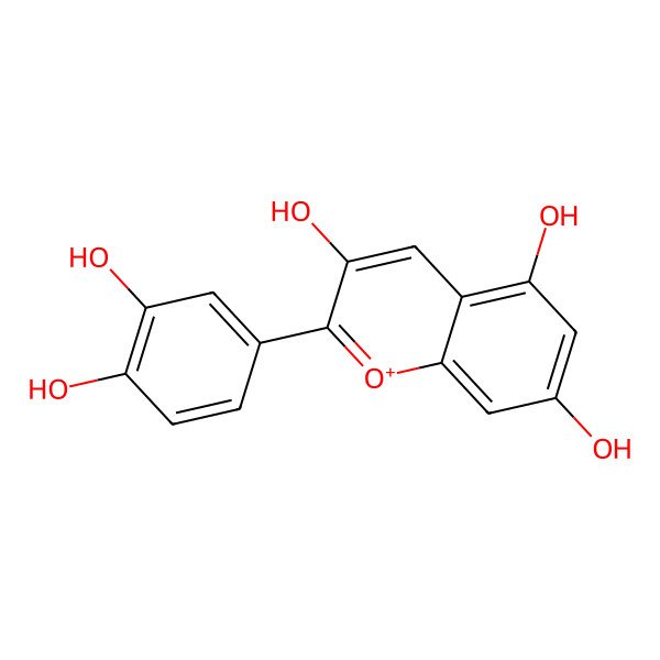 2D Structure of Cyanidin