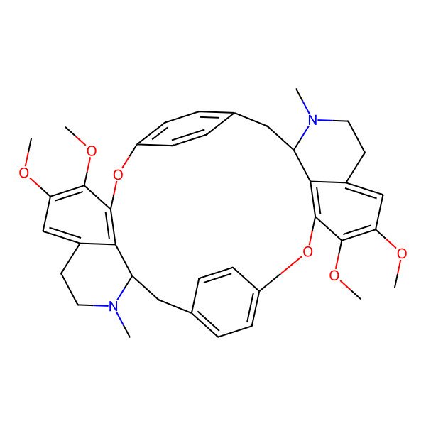 2D Structure of Cycleanine 2D Structure of Cycleanine