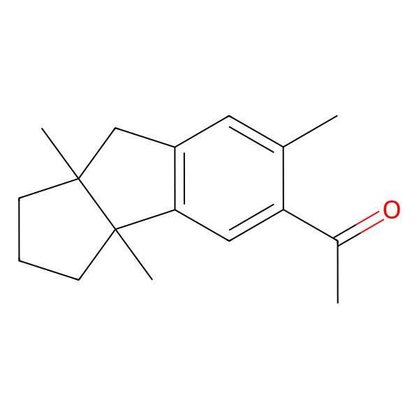 2D Structure of Cycloacetylcuparene
