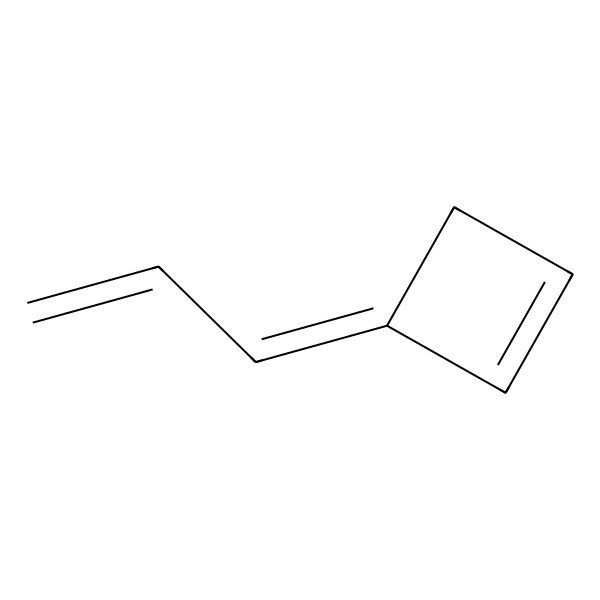 2D Structure of Cyclobutene, 2-propenylidene-