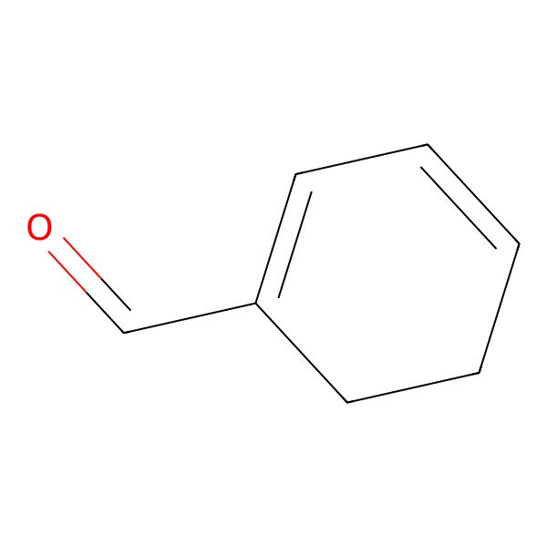 2D Structure of Cyclohexa-1,3-diene-1-carbaldehyde