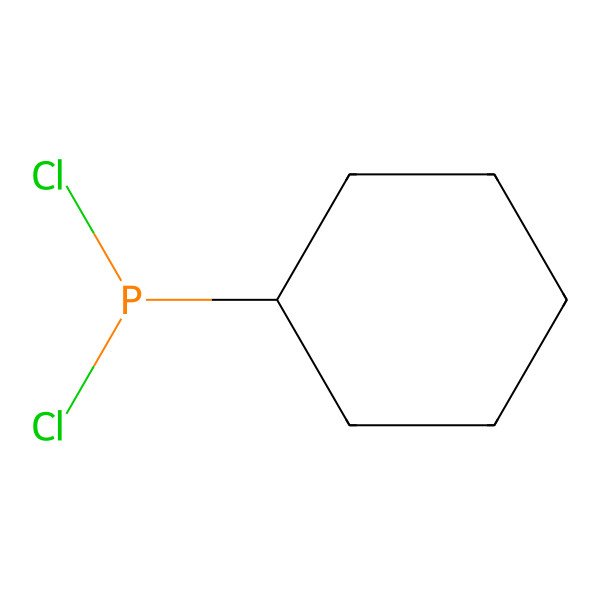 2D Structure of Cyclohexyldichlorophosphine 2D Structure of Cyclohexyldichlorophosphine