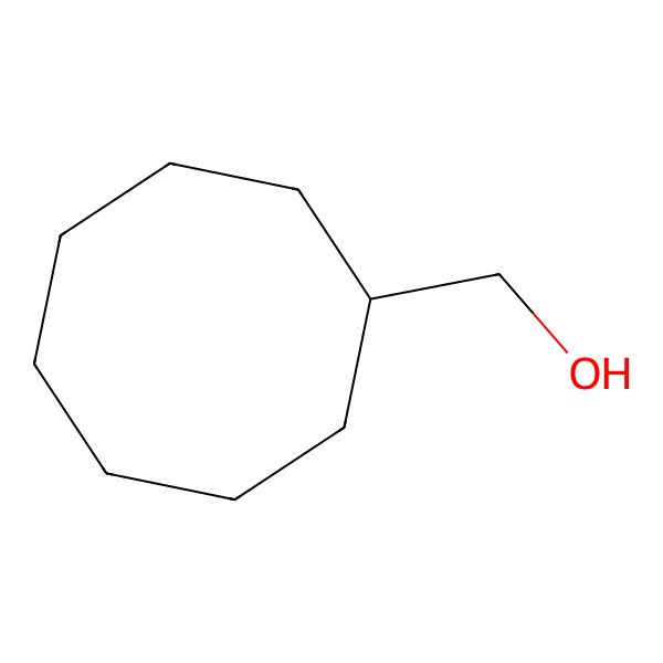 2D Structure of Cyclooctanemethanol 2D Structure of Cyclooctanemethanol