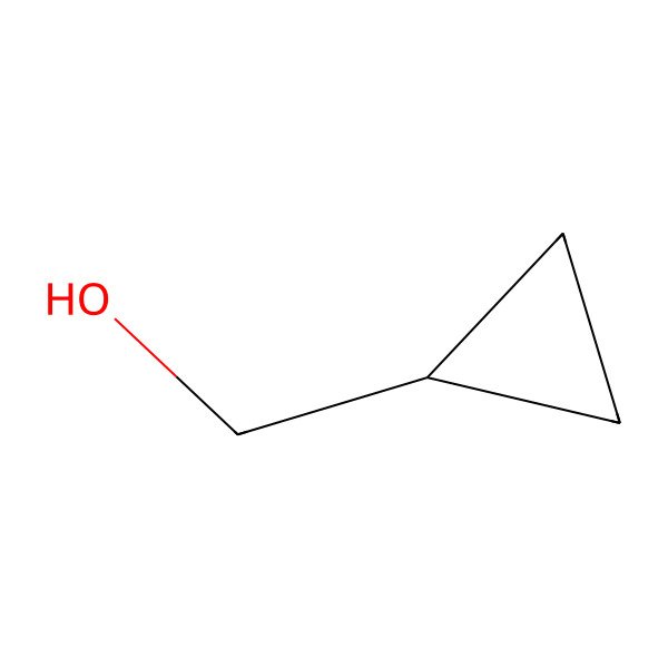 2D Structure of Cyclopropylmethanol 2D Structure of Cyclopropylmethanol