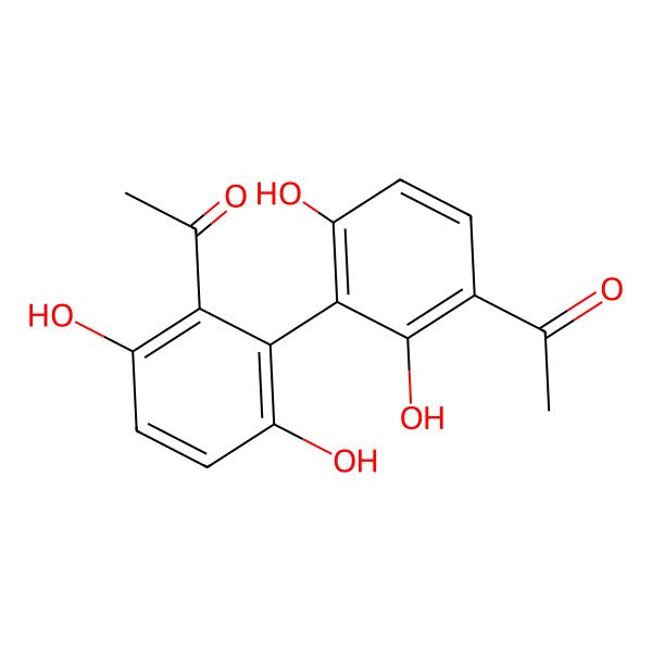 2D Structure of cynandione A