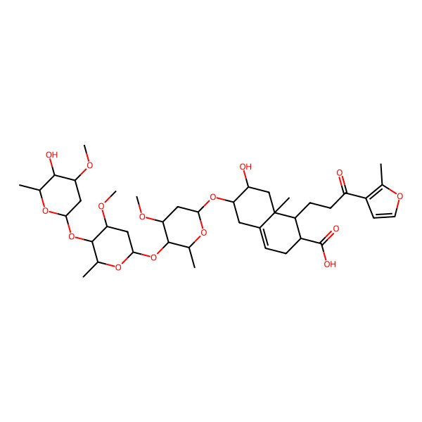 2D Structure of Cynanoside A