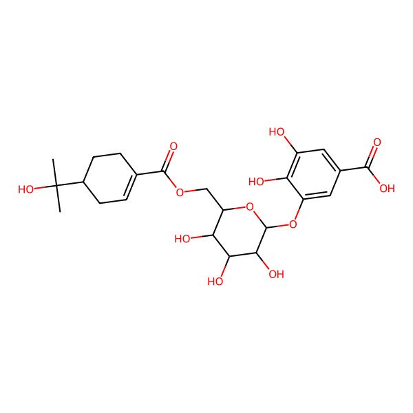 2D Structure of Cypellocarpin A