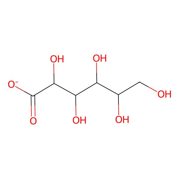 2D Structure of D-gulonate