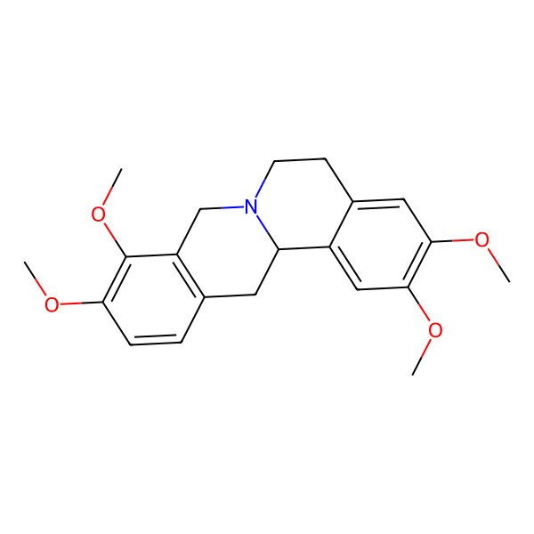 2D Structure of D-Tetrahydropalmatine 2D Structure of D-Tetrahydropalmatine