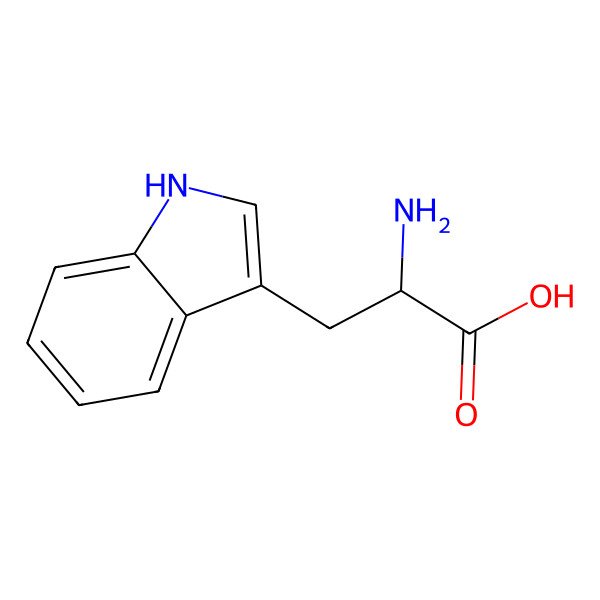 2D Structure of D-Tryptophan