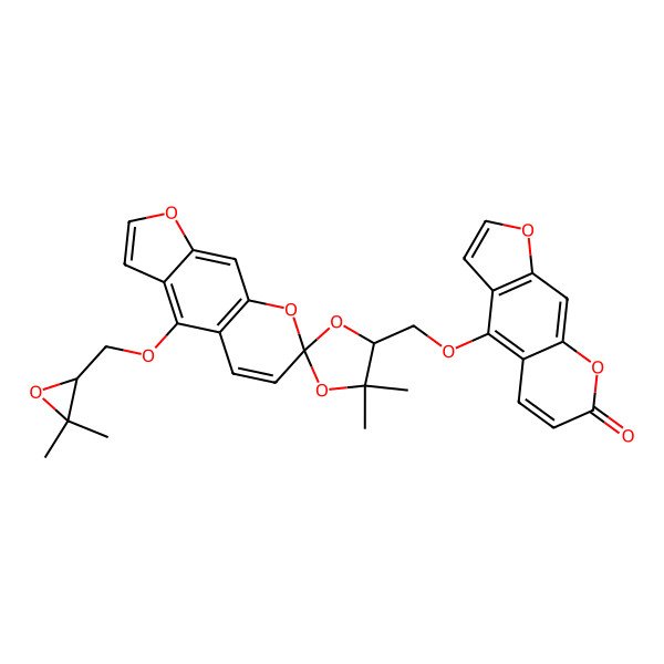 2D Structure of Dahuribirin D