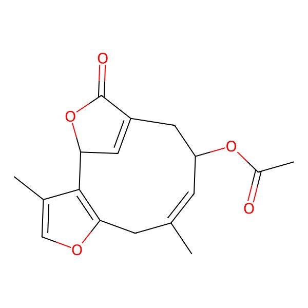 2D Structure of daibulactone A, (rel)-