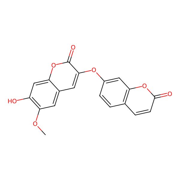 2D Structure of Daphnoretin