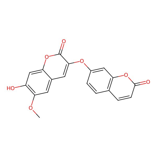 2D Structure of Daphnoretin 2D Structure of Daphnoretin
