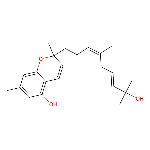 2D Structure of Daurichromene C
