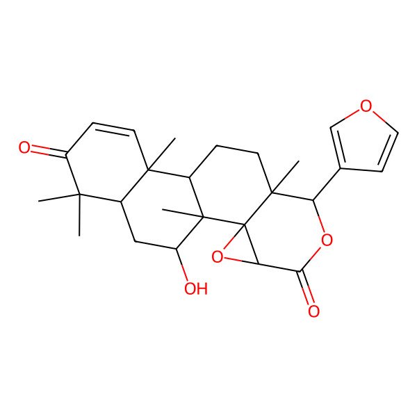 2D Structure of Deacetylgedunin