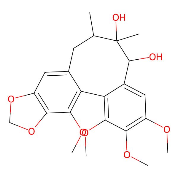 2D Structure of Deangeloylgomisin B